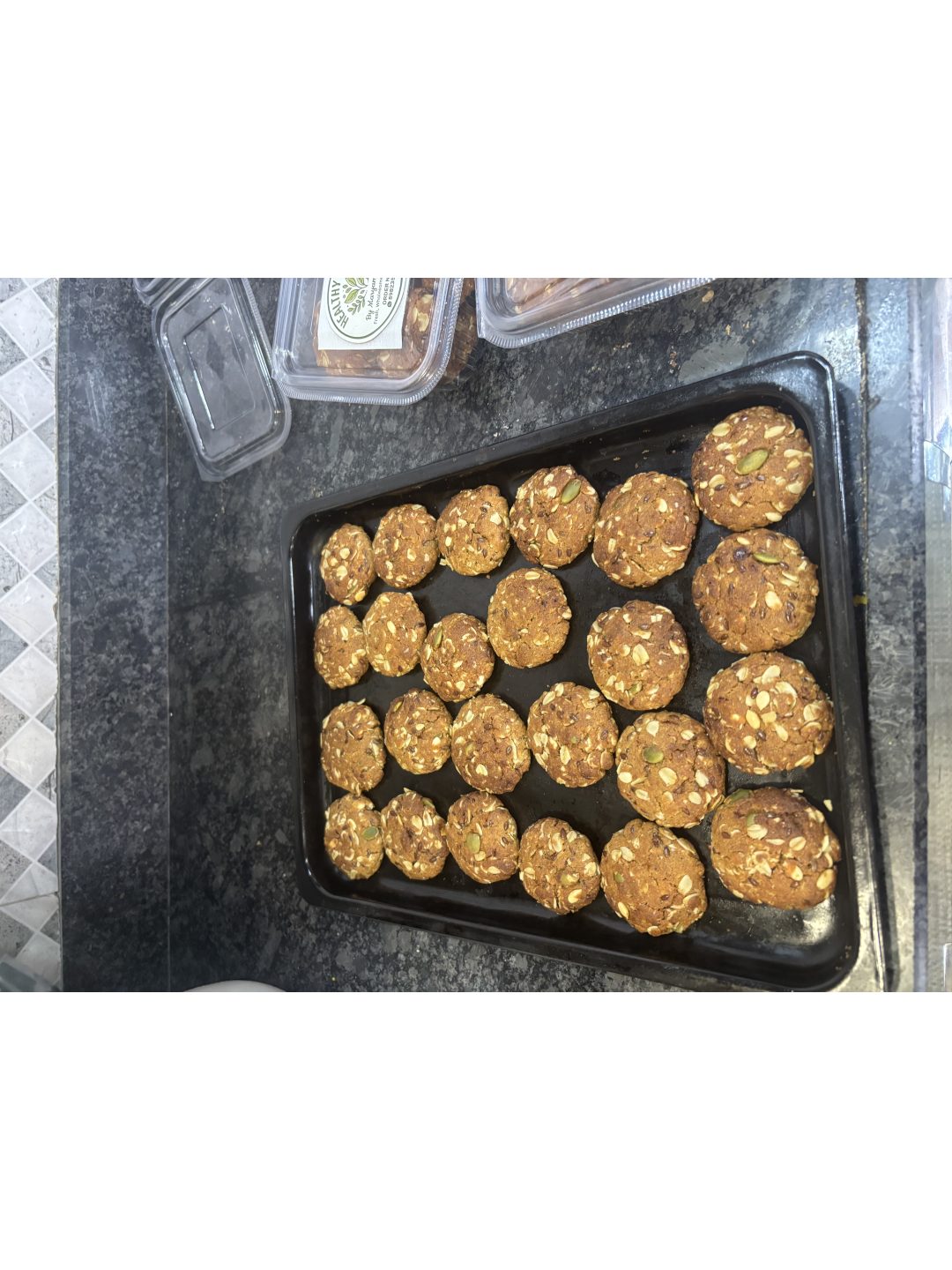 Oats And Seeds Cookies